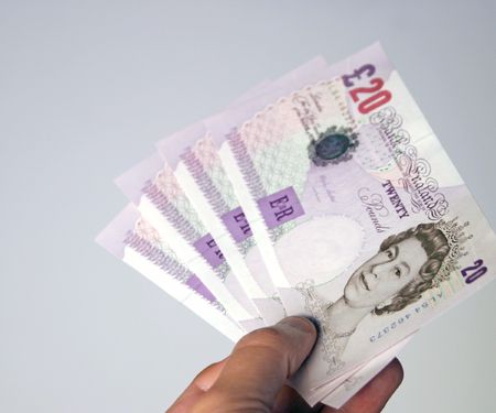 Money offerの写真素材