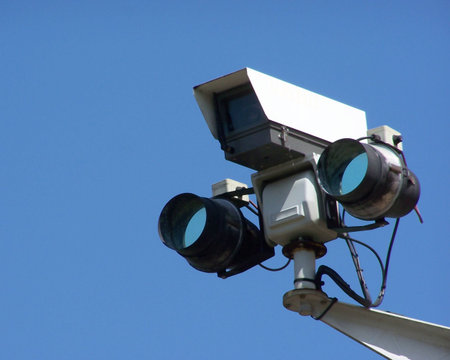 Wall mounted security video camera