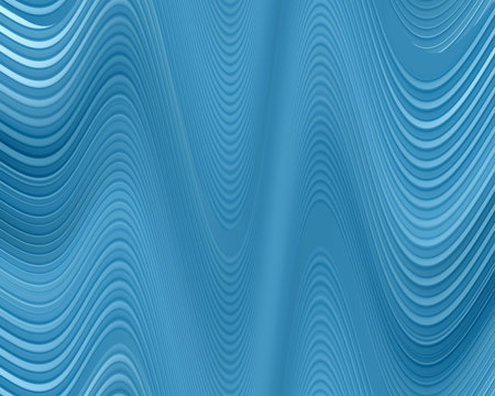 Wavy blue stripes for backgrounds and fills