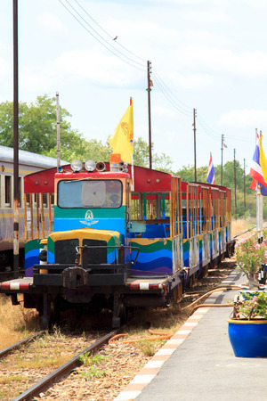 Thai railwayの写真素材