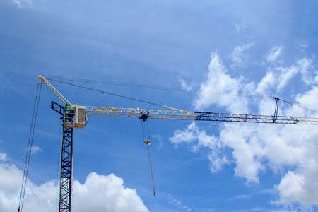 Construction craneの写真素材
