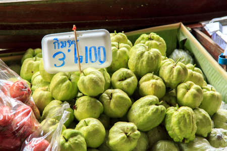 Fresh guava fruitの写真素材