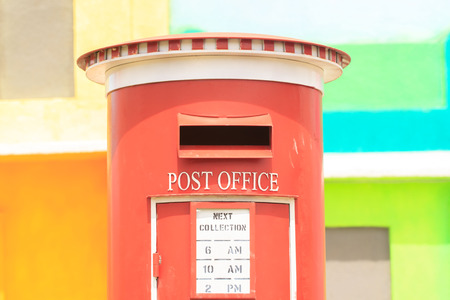 Post Office box Redの写真素材