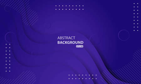 Abstract liquid background with purple gradient color. Dynamic textured background design. eps 10のイラスト素材