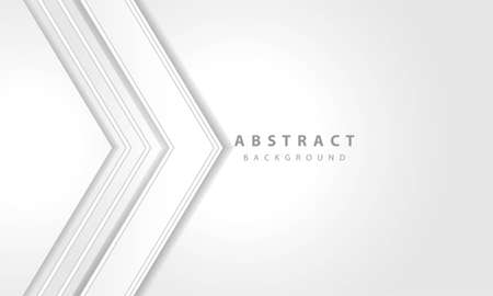 abstract white background vector. Elegant concept design vector. Texture with gold line element decoration.のイラスト素材