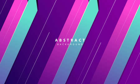 Modern abstract purple background vector. Layout design with dynamic shapes for sport event.のイラスト素材