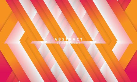 Modern abstract gradient orange and white background. Design template for banner, posters, cover,etc.のイラスト素材