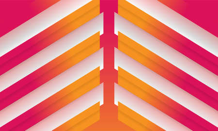 Modern abstract gradient orange and white background. Design template for banner, posters, cover,etc.のイラスト素材