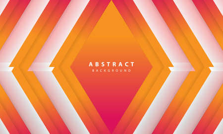 Modern abstract gradient orange and white background. Design template for banner, posters, cover,etc.のイラスト素材