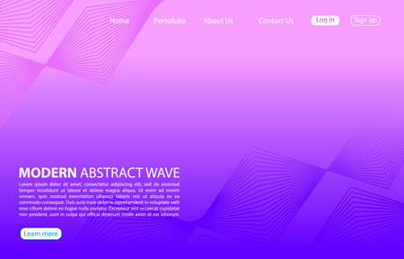 Modern abstract line color background.Home page abstract design.purple background.のイラスト素材