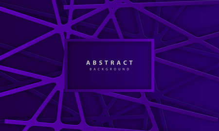 Abstract background with dark blue paper cut. abstract realistic paper cut decoration texturedのイラスト素材