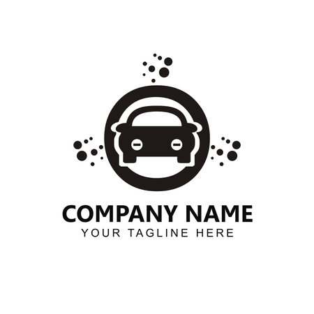 Car Wash logo designs concept vectorのイラスト素材