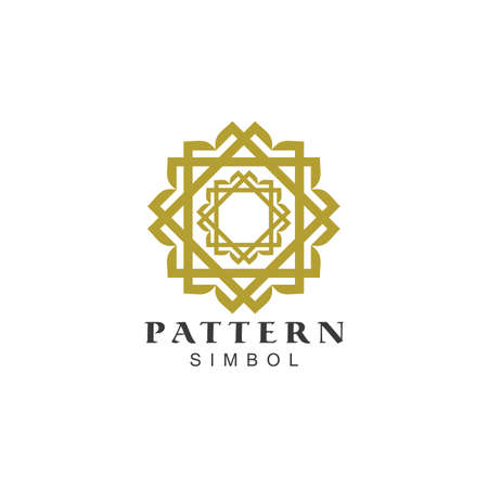 Arabic vector ornamental ornament logo design.のイラスト素材