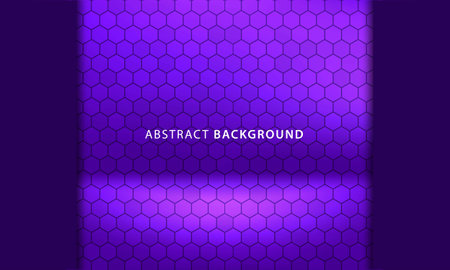 Abstract geometric background with hexagons. Vector illustration for your design.のイラスト素材