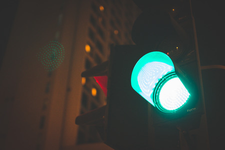 Green lightのeditorial素材