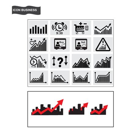 Business icons, management and human resources set1  vectorのイラスト素材