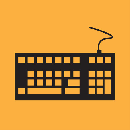 Computer keyboard. Vectorのイラスト素材