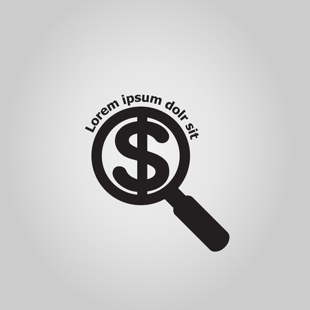 Find Money  designのイラスト素材