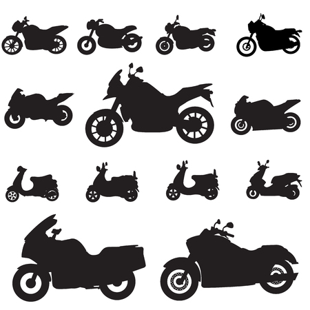 Motorcycle logo and icon  , vector illustrationのイラスト素材