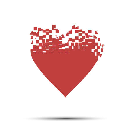 Heart red  iconのイラスト素材