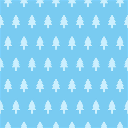 Vector trees  seamless patternsのイラスト素材