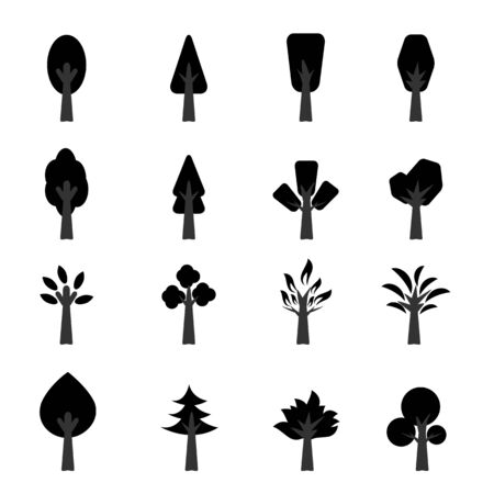 tree iconのイラスト素材