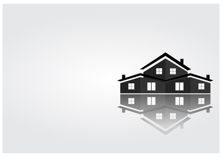 House Template  designのイラスト素材