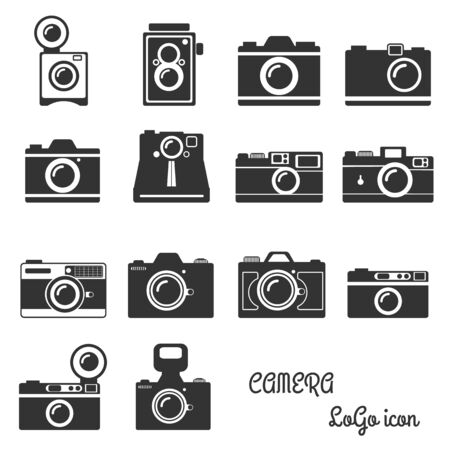 Camera Icons ,  vector iconのイラスト素材