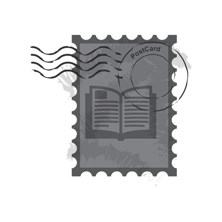 stamps  postmark ,  vintage postage stamps vector  illustrationのイラスト素材