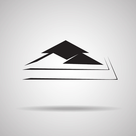 House Real Estate logo designのイラスト素材
