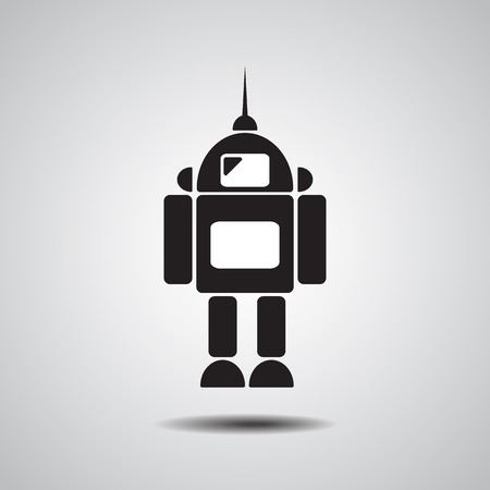Robot icon. Robot symbol  icon.  Robot Mark 5のイラスト素材