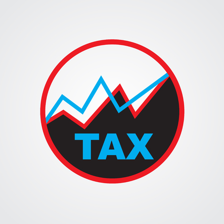tax iconのイラスト素材