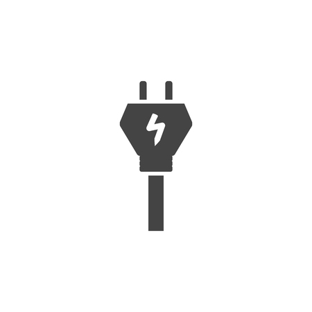 plug icon vector illustrationの写真素材