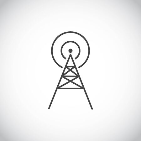 Antenna iconのイラスト素材