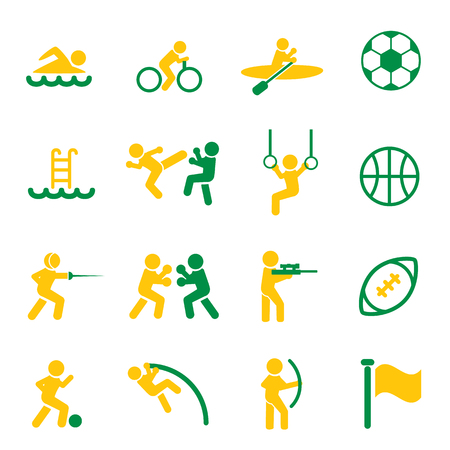 sport iconのイラスト素材