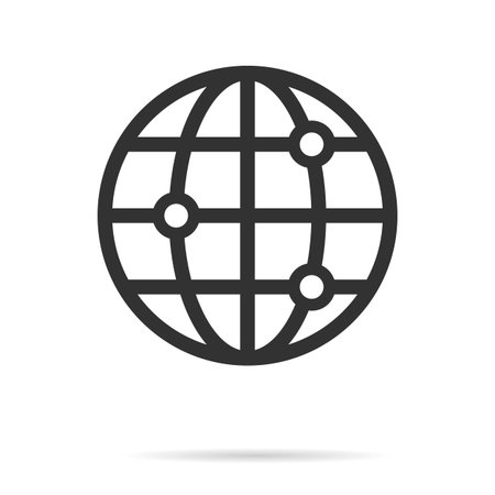 network iconのイラスト素材