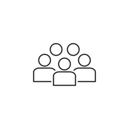 People Icon work group Team Vectorのイラスト素材
