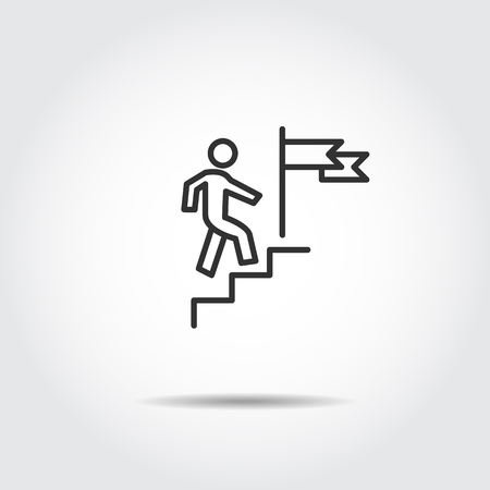 people success icon vector illustrationのイラスト素材