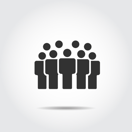 People icon work group team vector.のイラスト素材