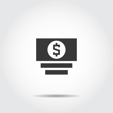 Money icon  business vector illustrationのイラスト素材