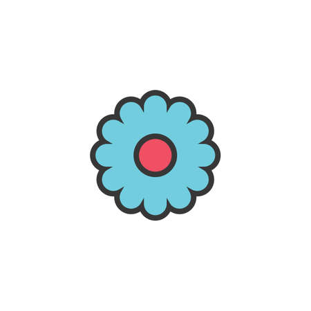 flower icon or logoのイラスト素材