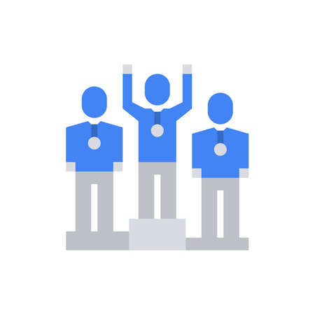 People Competition Icon Vector Illustrationのイラスト素材