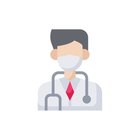 Doctor Icon vector illustrationのイラスト素材