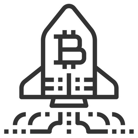 FINANCIAL FUTURE,Astronaut, Future, Planet, Rocketのイラスト素材