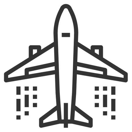 TRAVEL LINE ICONのイラスト素材