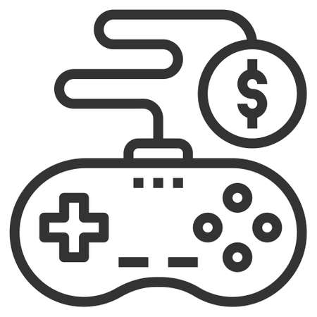 CONTROL LINE ICONのイラスト素材