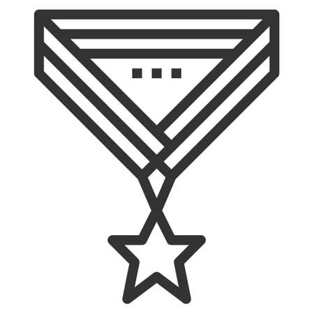 AWARD LINE ICONのイラスト素材