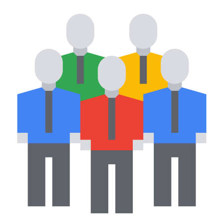 Leader Icon Vector Illustration .のイラスト素材