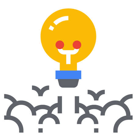 innovation Icon Vector Illustration .のイラスト素材