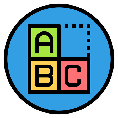 Education Study Online Icon Vector , BASIC LEARNINGのイラスト素材